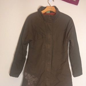 SkunkFunk Brown Mugarra Long Lined Jacket Size 2